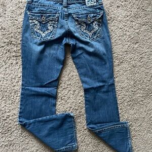 Big Star Women's Boot Cut Jeans in Classic Blue